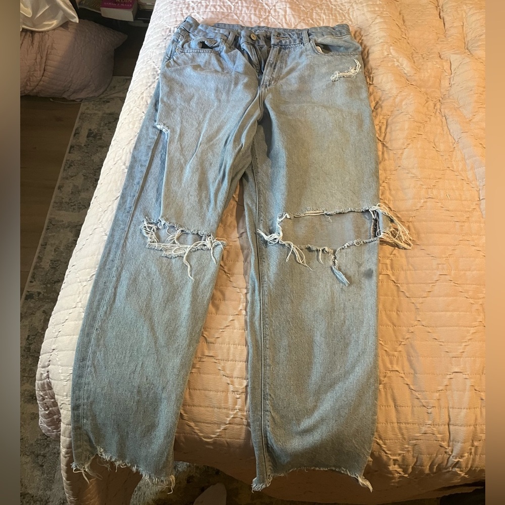 American Eagle Curvy Mom Jeans